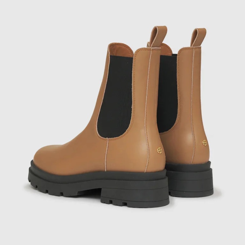 Anine Bing Camel Justine Boots 41 $550 - Picture 4 of 5